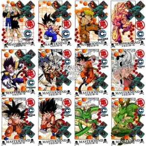 12 Dragonball Streetwear Anime Designs Bundle PNG   PSD