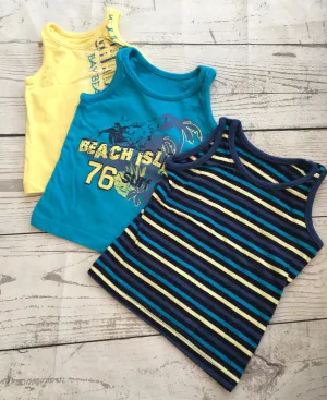3-6 Months Summer Vests x3