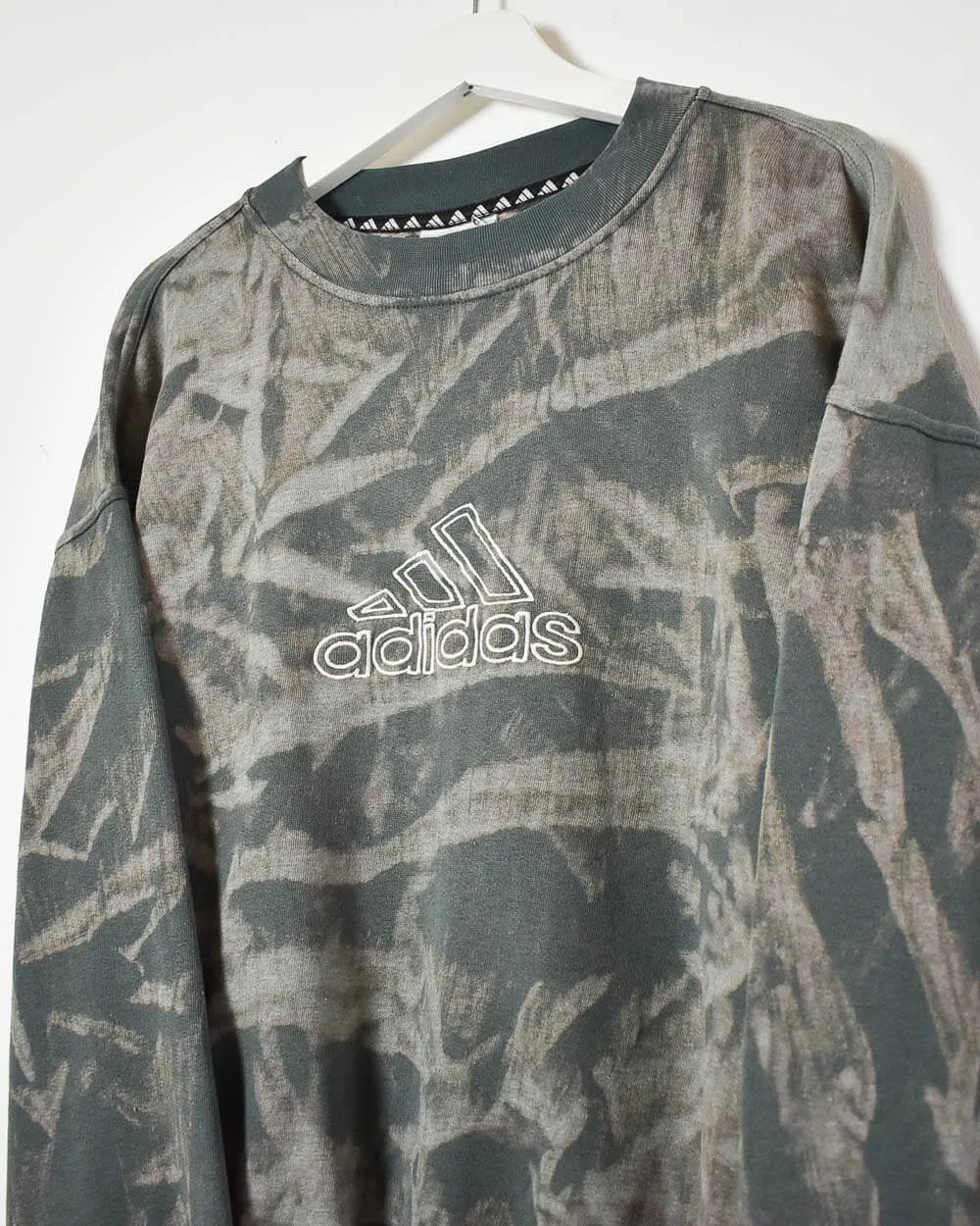 Adidas Acid Washed Sweatshirt - Medium