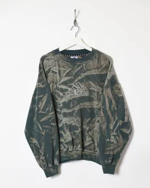 Adidas Acid Washed Sweatshirt - Medium