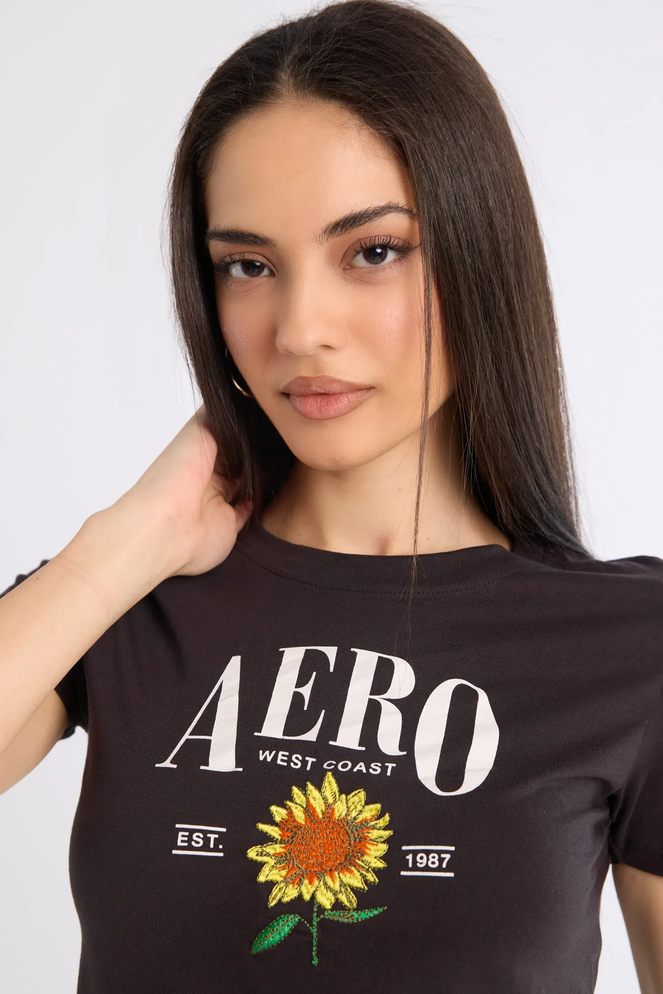 AERO Sunflower Graphic Classic Tee