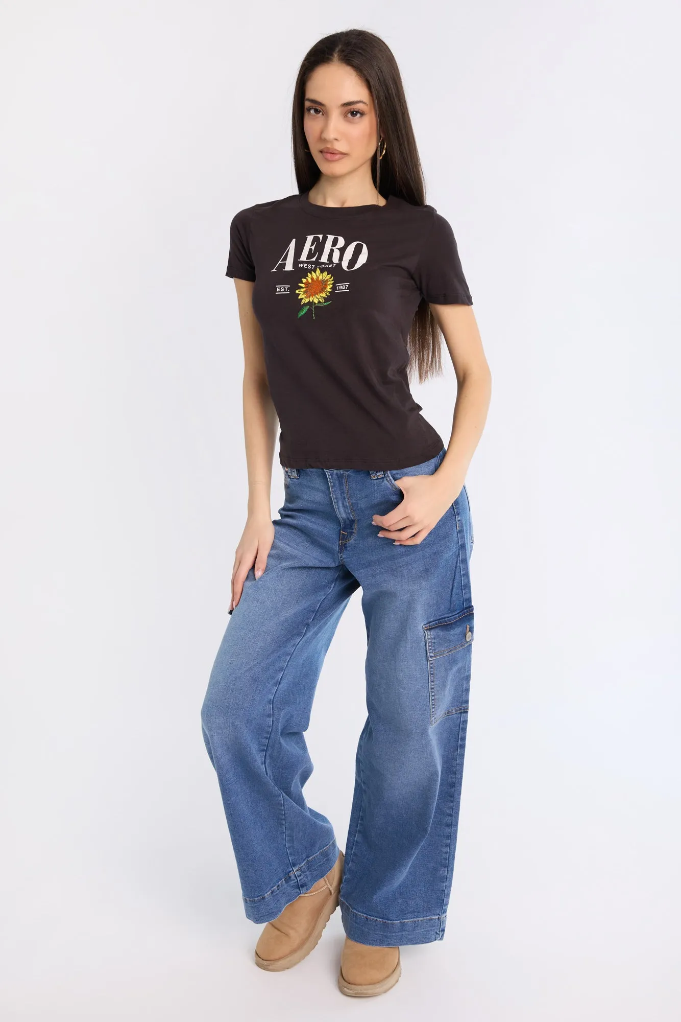 AERO Sunflower Graphic Classic Tee