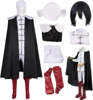 Anime Cosplay Costume Fyodor Cosplay Outfit Jacket Full Set Halloween Uniform Suit with Cloak