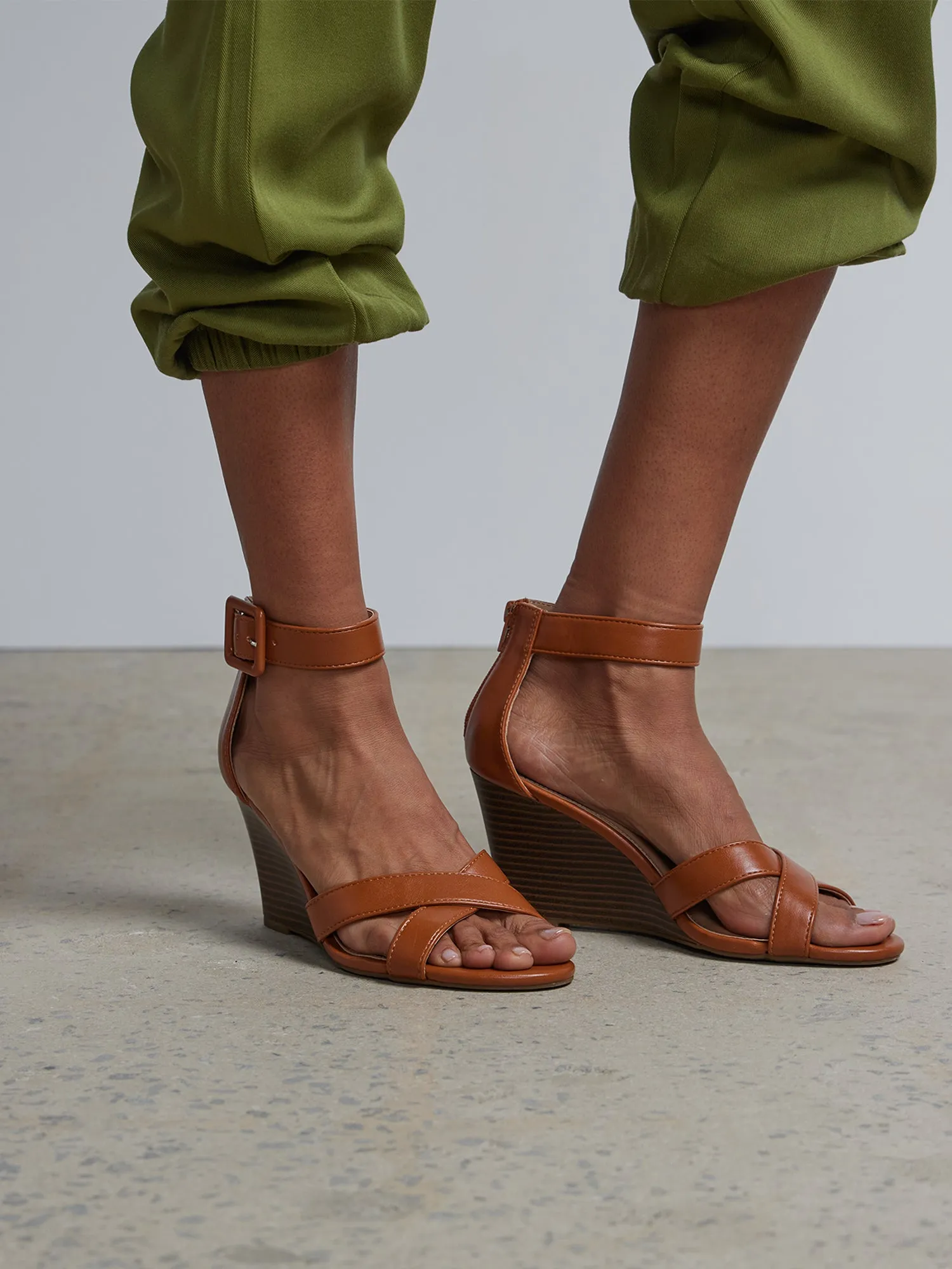 Ankle-Strap Wedge
