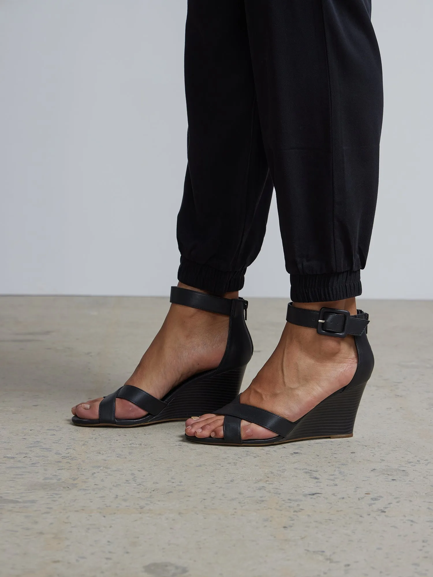 Ankle-Strap Wedge