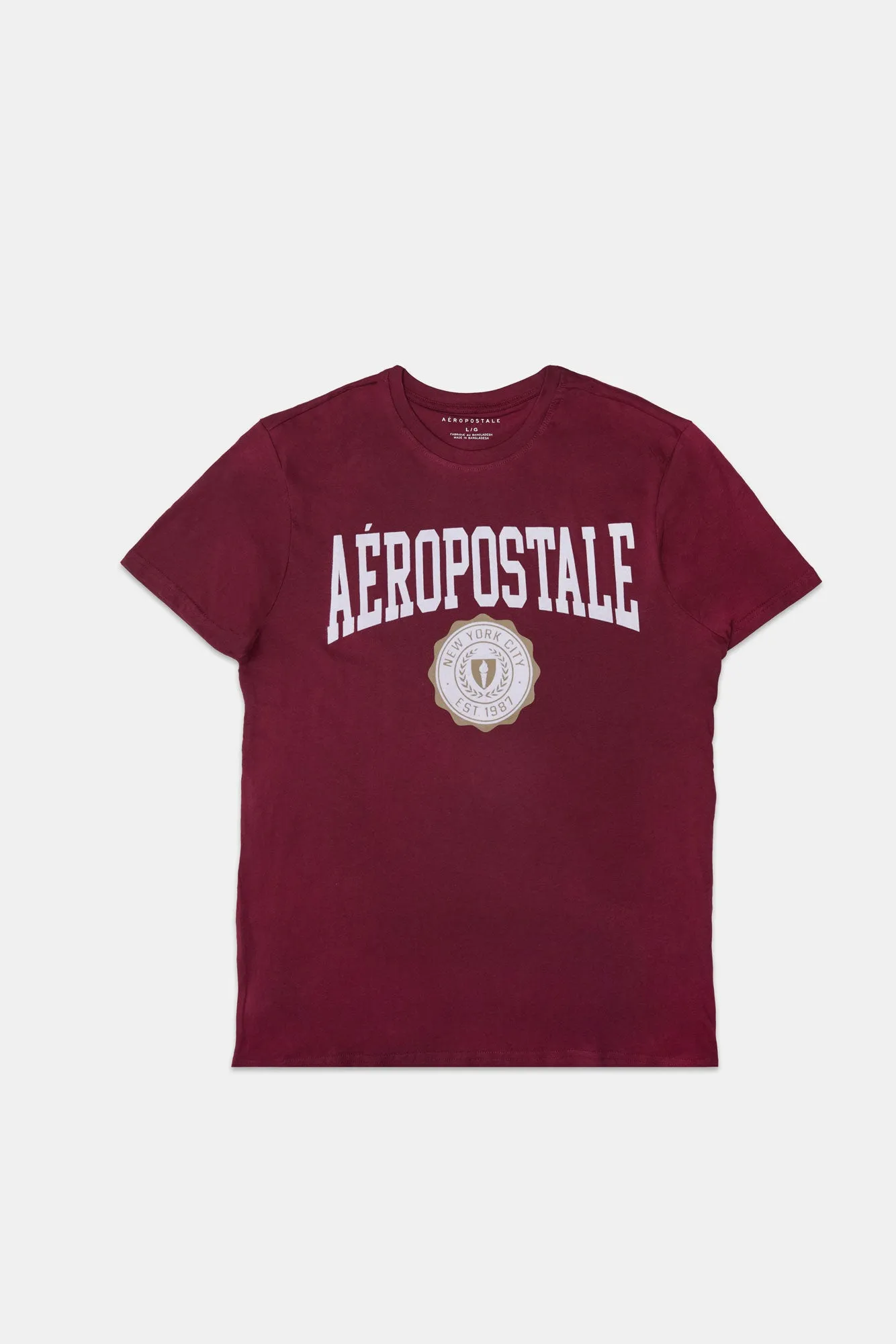 Aropostale Graphic Flocked Tee