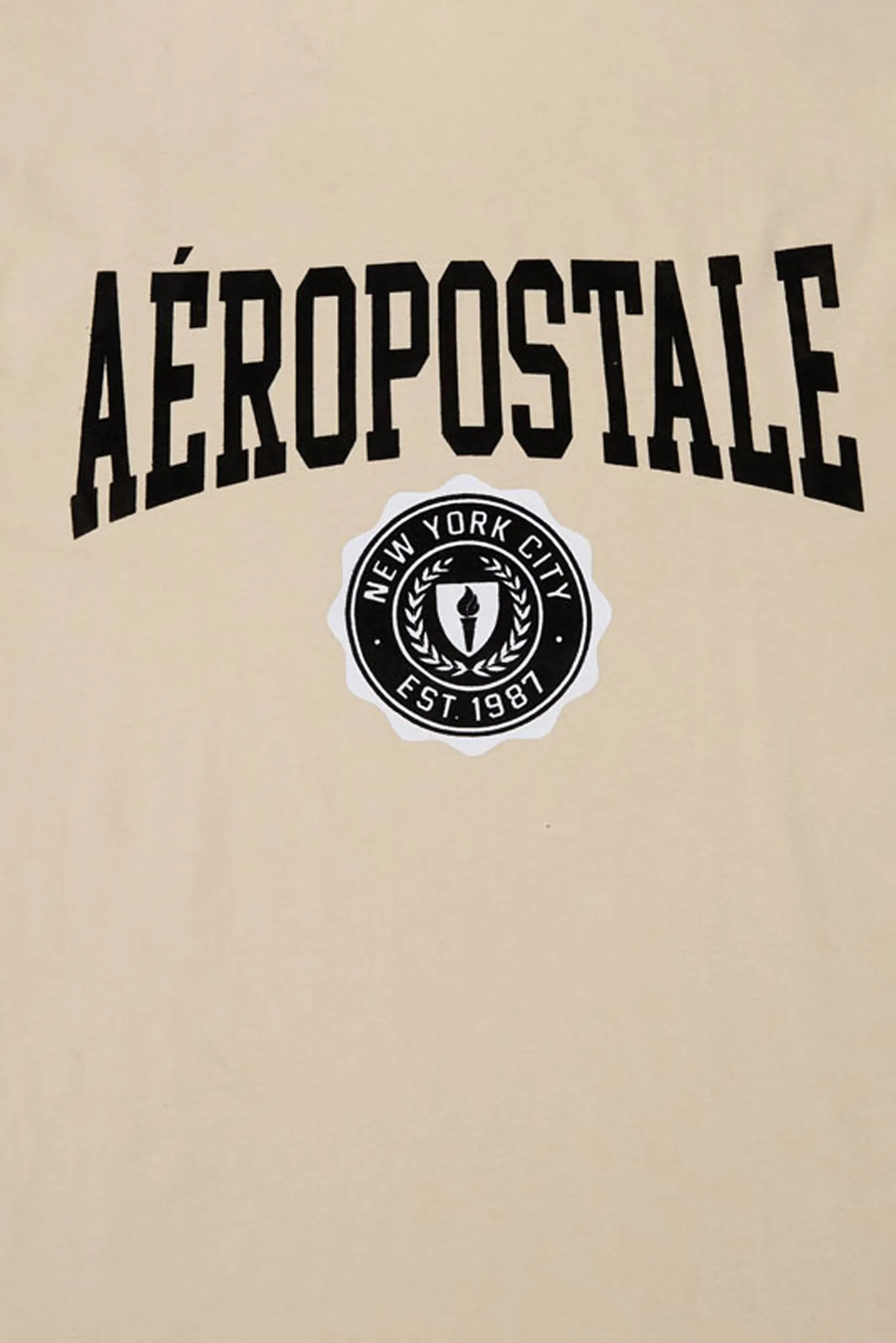 Aropostale Graphic Flocked Tee