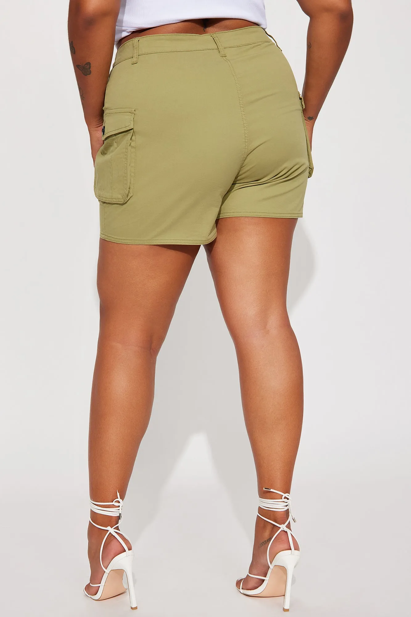 Back On Top Cargo Short - Sage