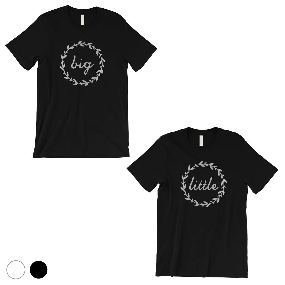 Big Little Leaf Wreath-SILVER Mens T-Shirt Pretty Trendy Design
