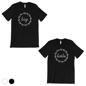 Big Little Leaf Wreath-SILVER Mens T-Shirt Pretty Trendy Design