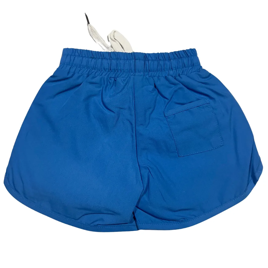 Blue Athletic Kid Shorts