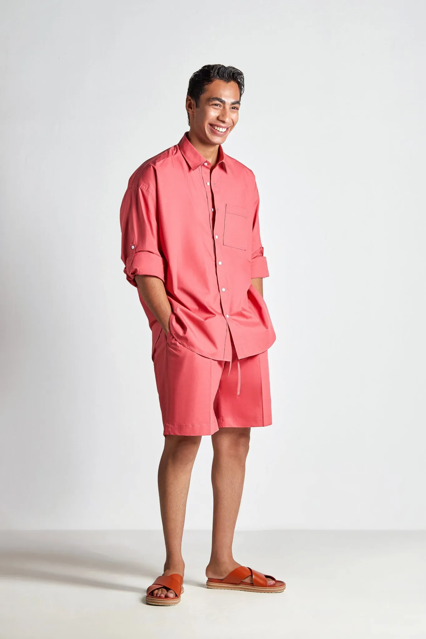 Blush Mini Shorts