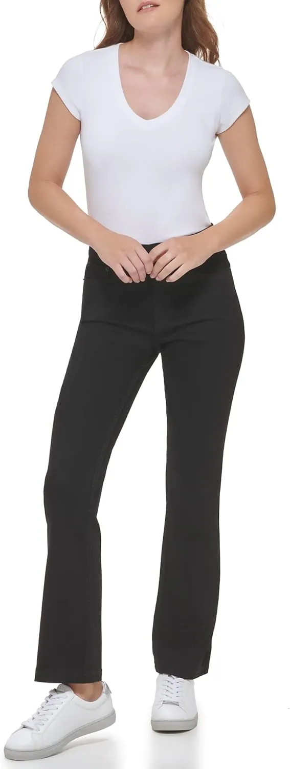 Calvin Klein Women's Super High Rise Straight Denim