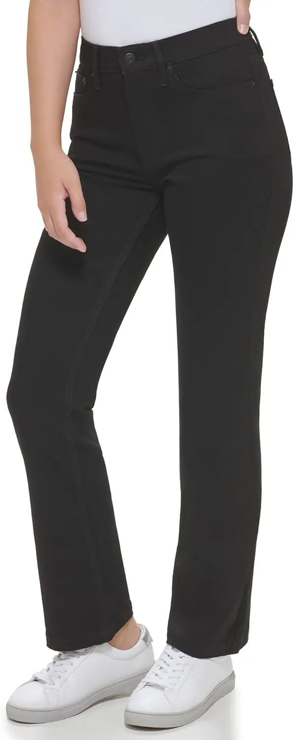 Calvin Klein Women's Super High Rise Straight Denim
