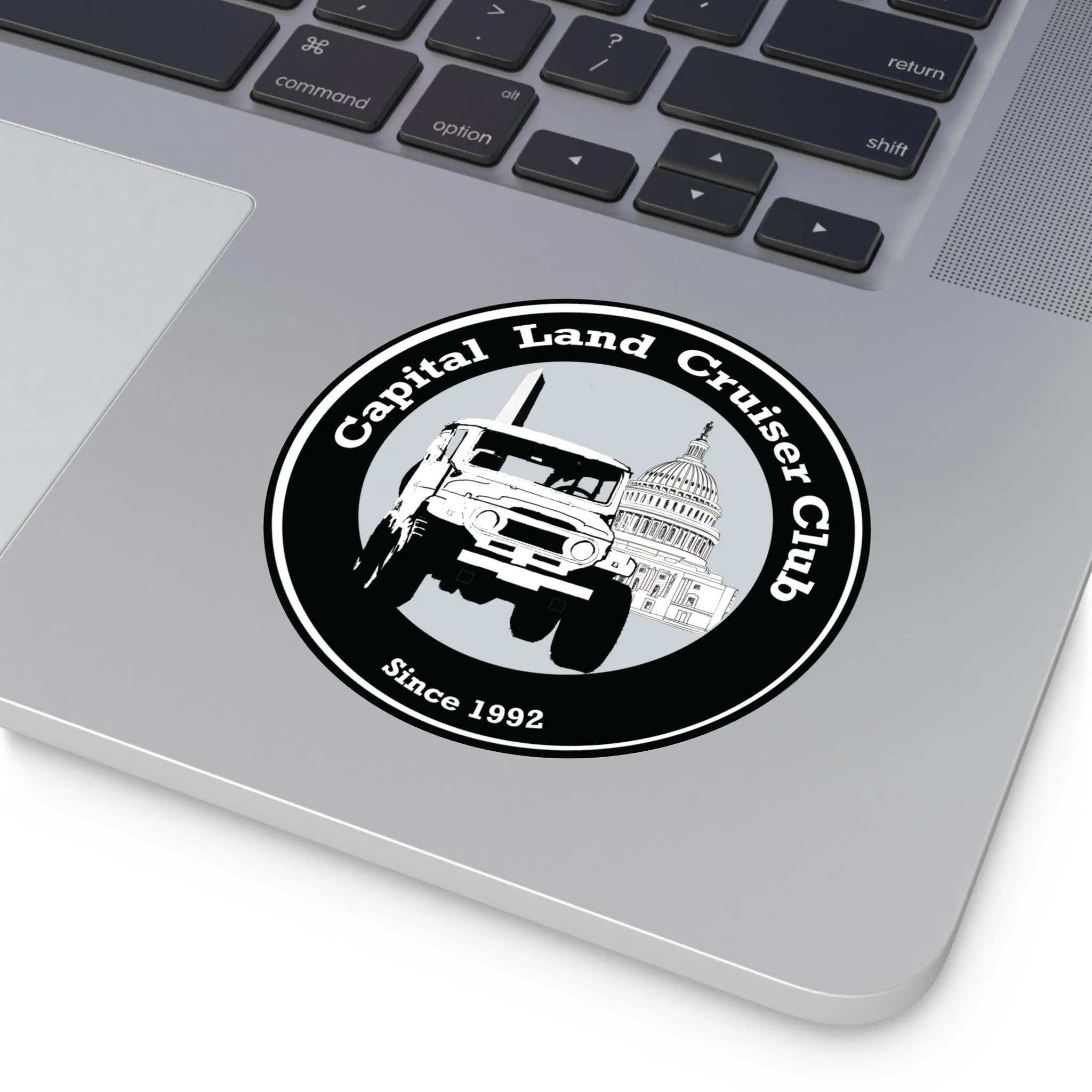 Capital Land Cruiser Vinyl Sticker Decal Bumper Sticker