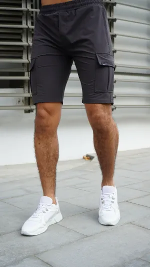Capo UTILITY Cargo Short - Charcoal