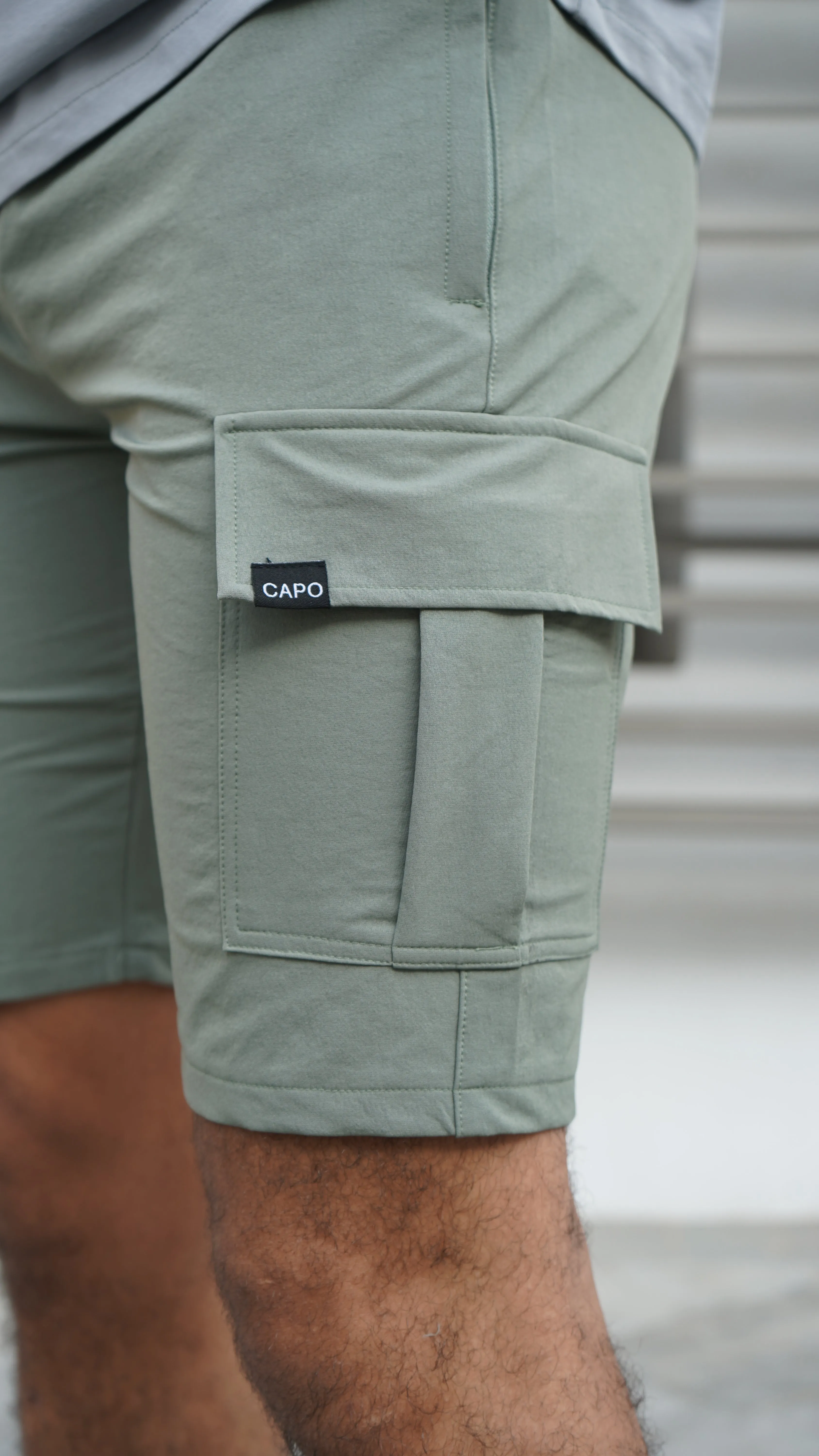 Capo UTILITY Cargo Short - Olive