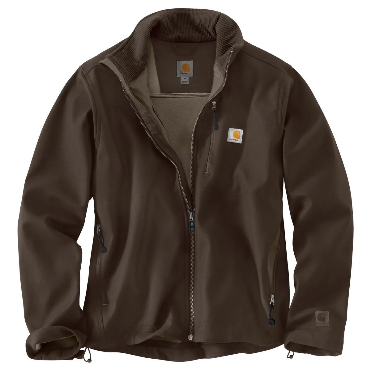Carhartt Men's Dark Coffee Quick Duck Pineville Jacket