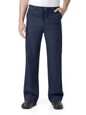 Carhartt Men's Multi-Pocket Cargo Scrub Pant | Navy