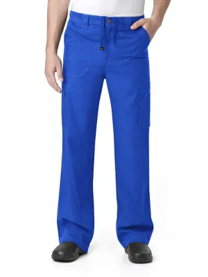 Carhartt Men's Multi-Pocket Cargo Scrub Pant | Royal