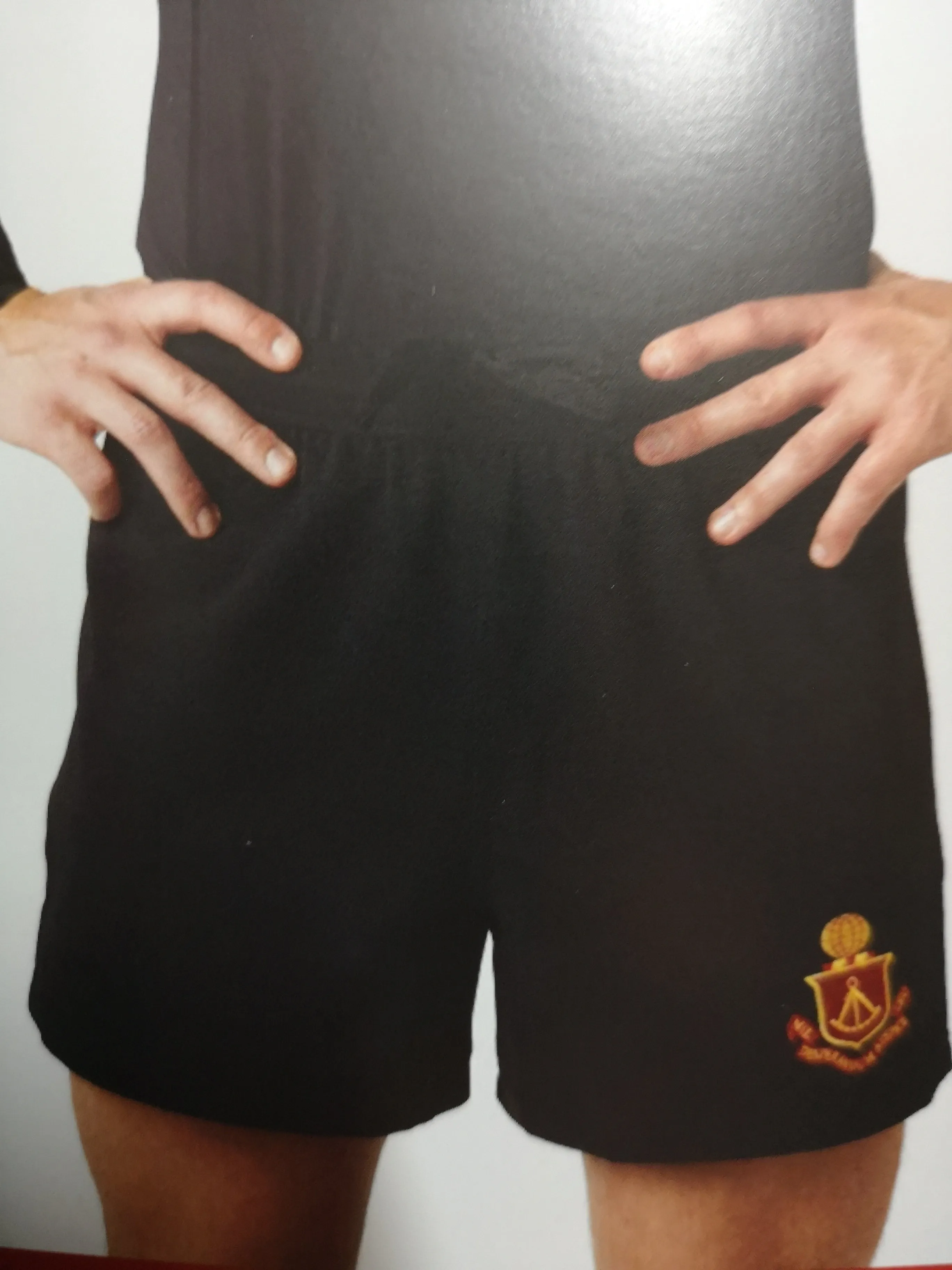 Chadwick Impact Black Ripstop Rugby Shorts