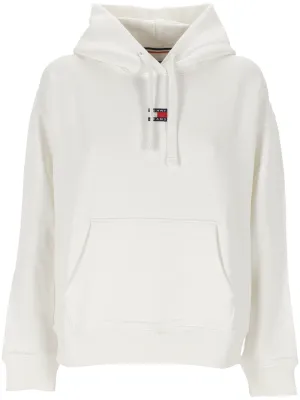 Cotton Hooded Boxy Sweatshirt