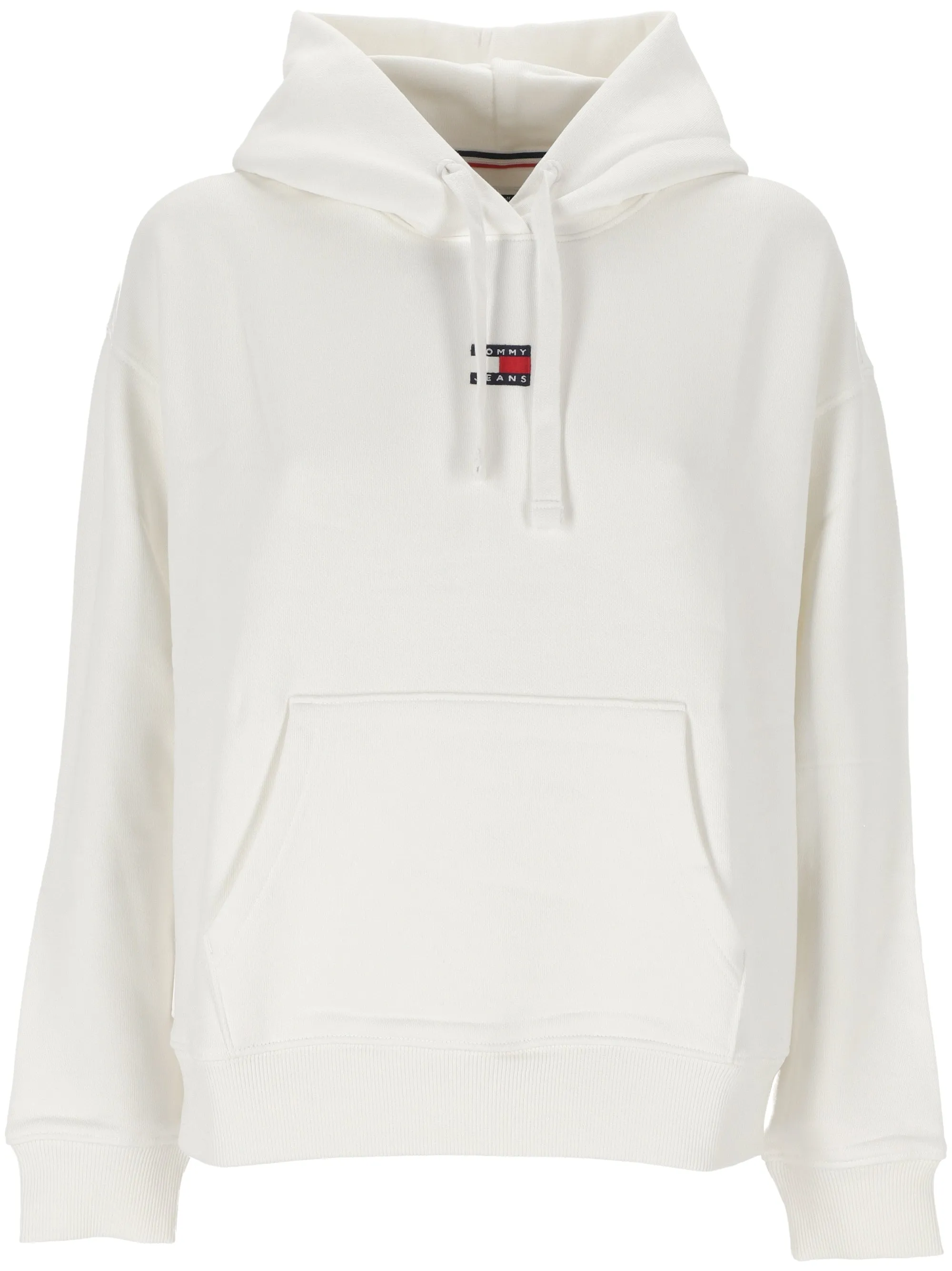 Cotton Hooded Boxy Sweatshirt