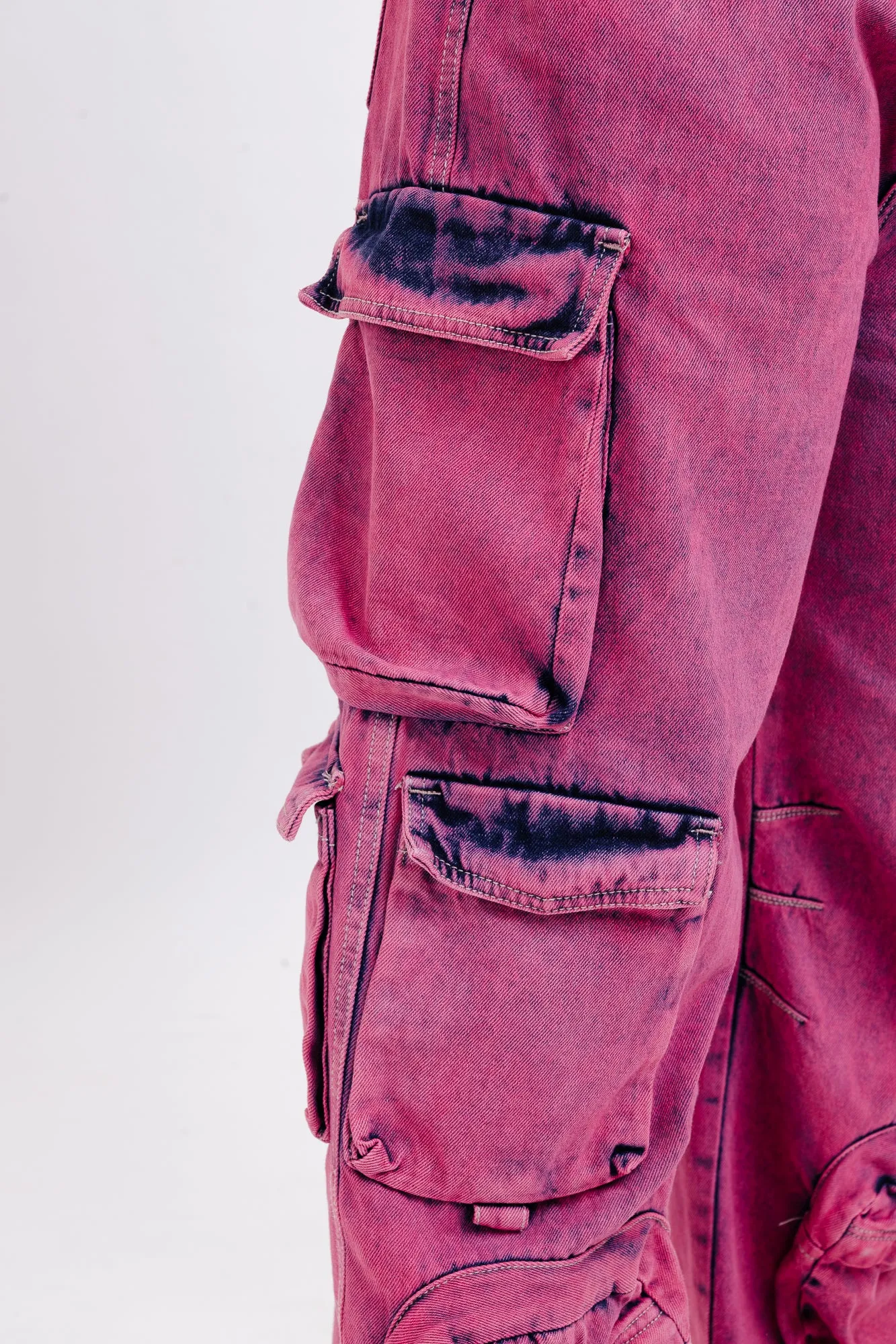 Denim Too Pink Utility Cargo