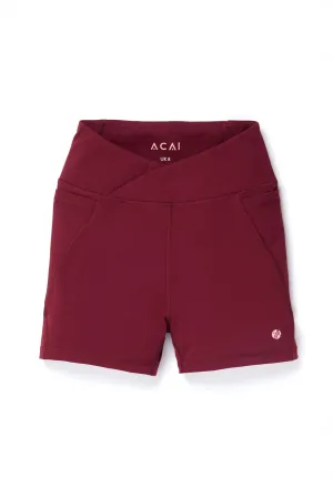 Encompass Shorts - Roasted Fig 3" Length