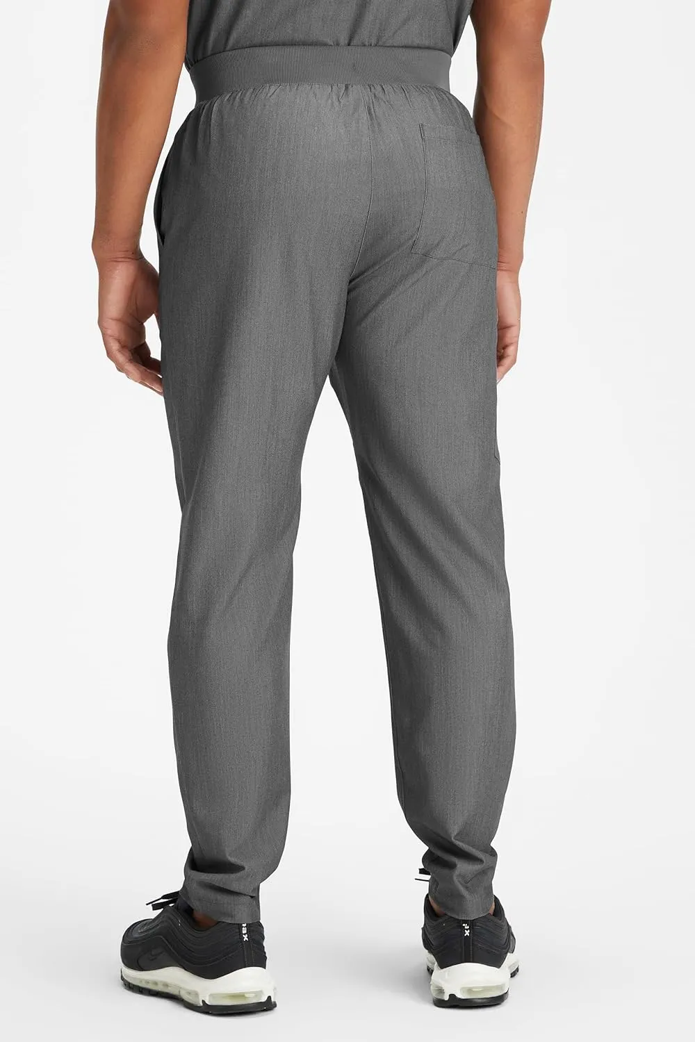 Fabletics Men's Intake Scrub Pant - MotionTech, 4-Way Stretch, Pocket-Packed, Wrinkle-Resist, Semi-Slim Fit