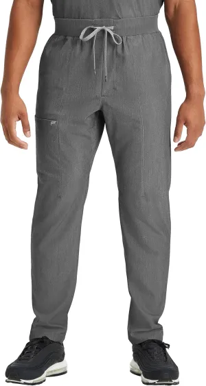 Fabletics Men's Intake Scrub Pant - MotionTech, 4-Way Stretch, Pocket-Packed, Wrinkle-Resist, Semi-Slim Fit