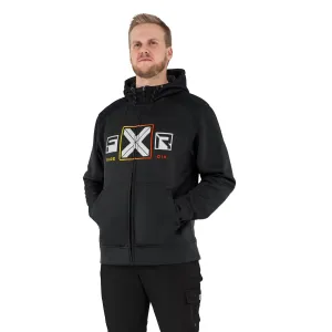 FXR Maverick Tech Hoodie Black/Inferno