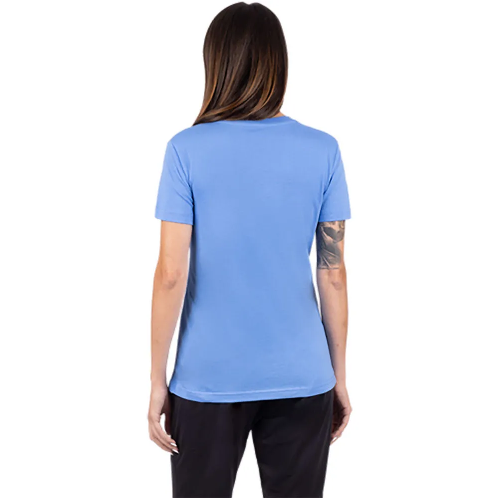 FXR Podium Premium T-Shirt Tranquil Blue/Electric Pink