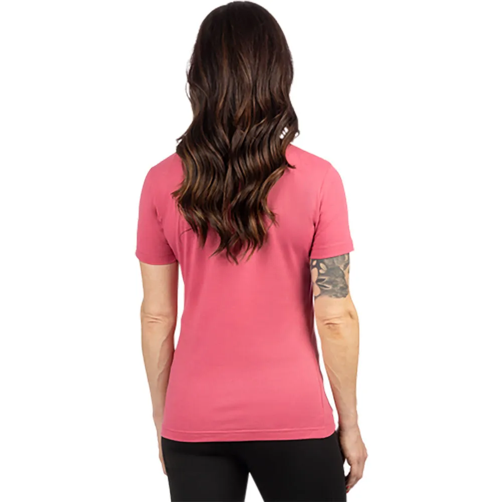 FXR Race Division Premium T-Shirt Astro Dust/Merlot Pink