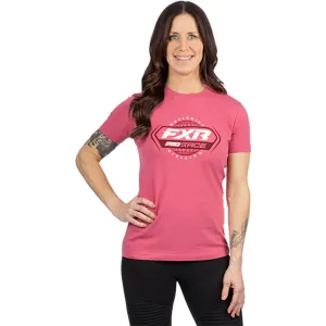 FXR Race Division Premium T-Shirt Astro Dust/Merlot Pink