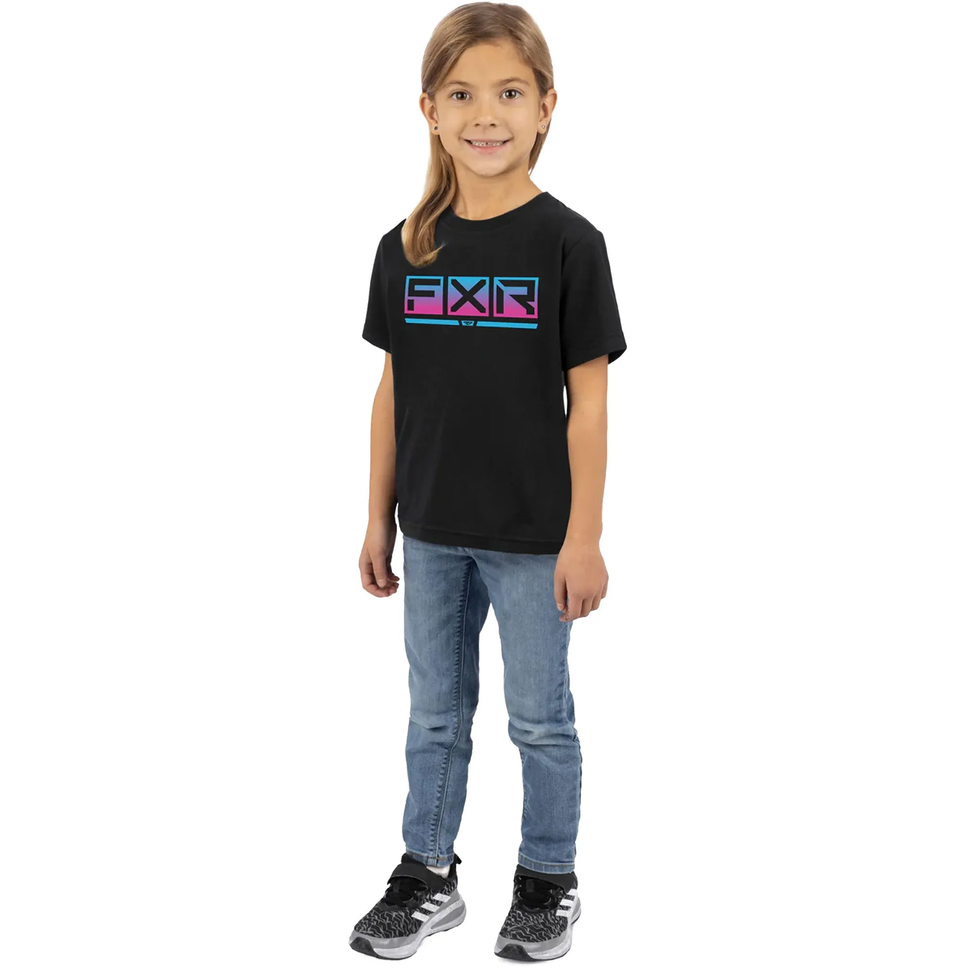 FXR Toddler Podium Premium T-Shirt Black/Nightclub