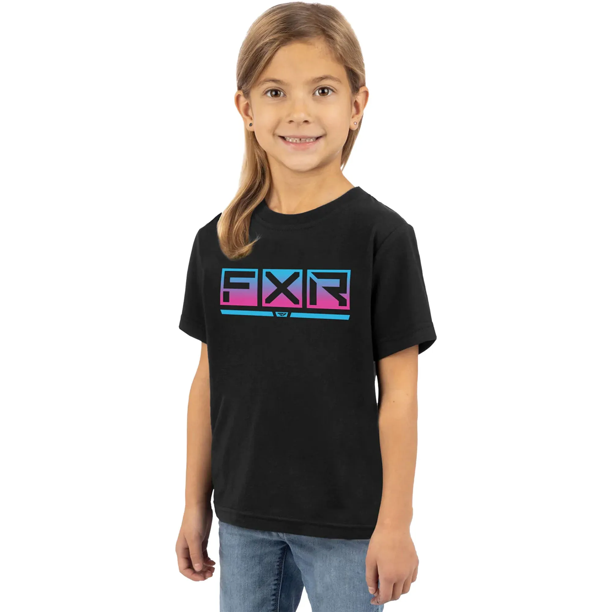 FXR Toddler Podium Premium T-Shirt Black/Nightclub