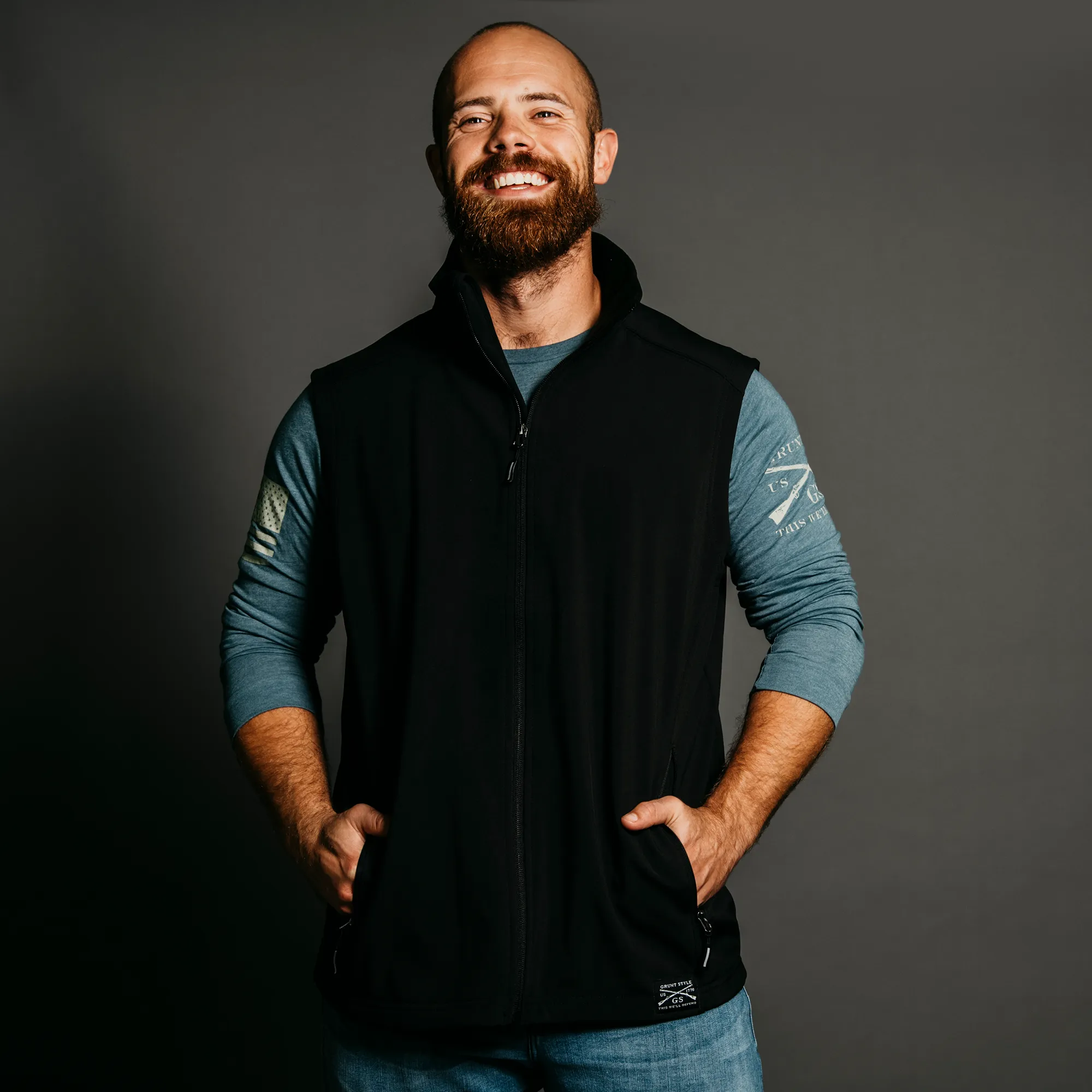 Grunt Style Pro Soft Shell Vest - Black