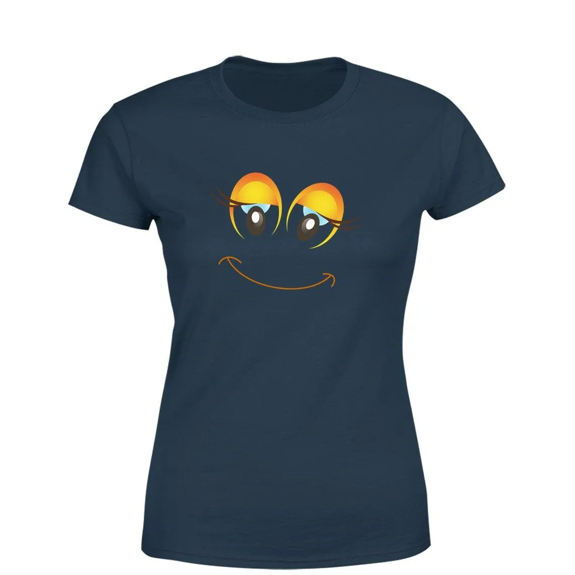 Happy Women Round Neck printed T-Shirts