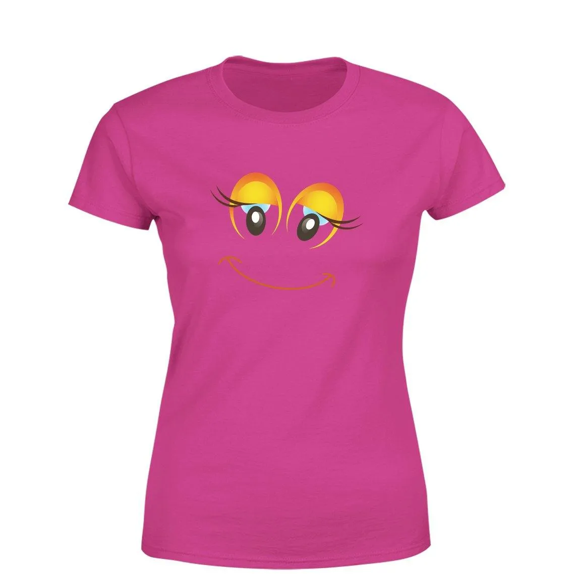 Happy Women Round Neck printed T-Shirts