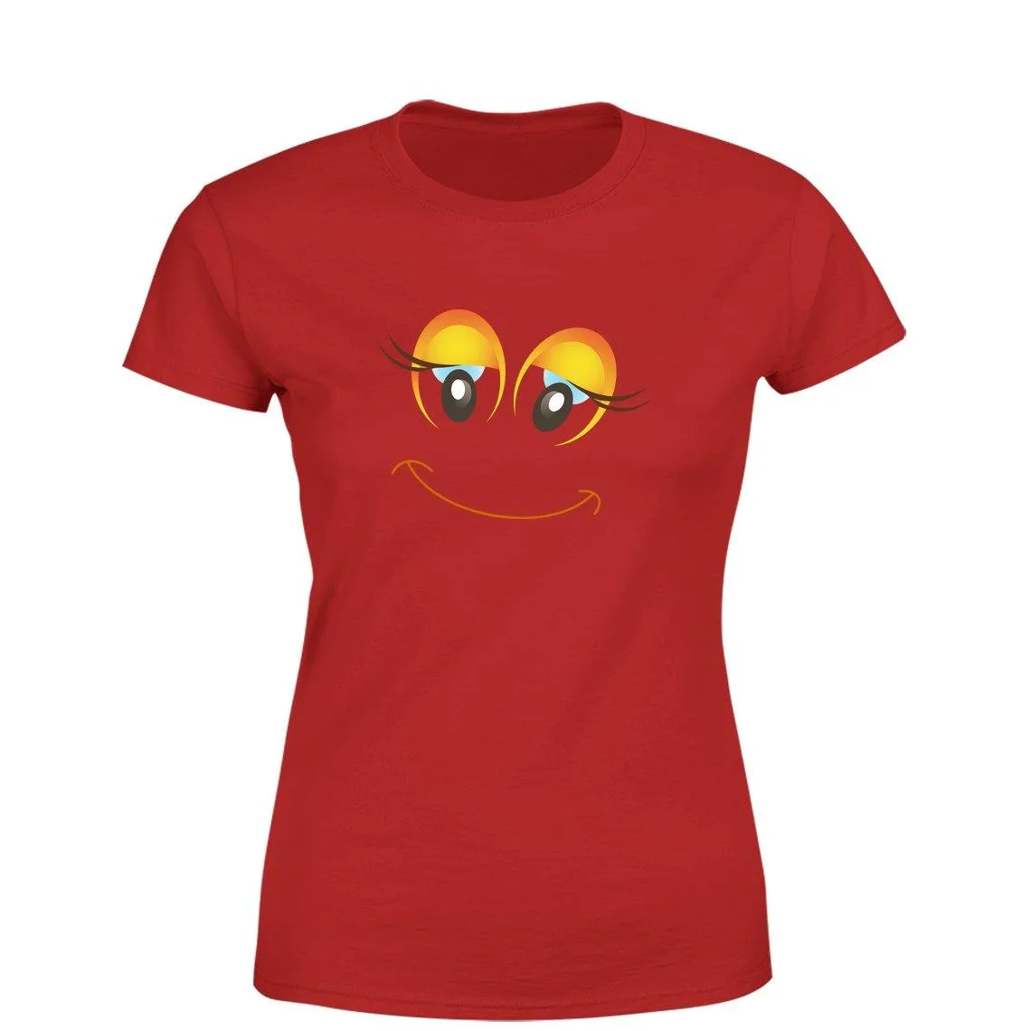 Happy Women Round Neck printed T-Shirts
