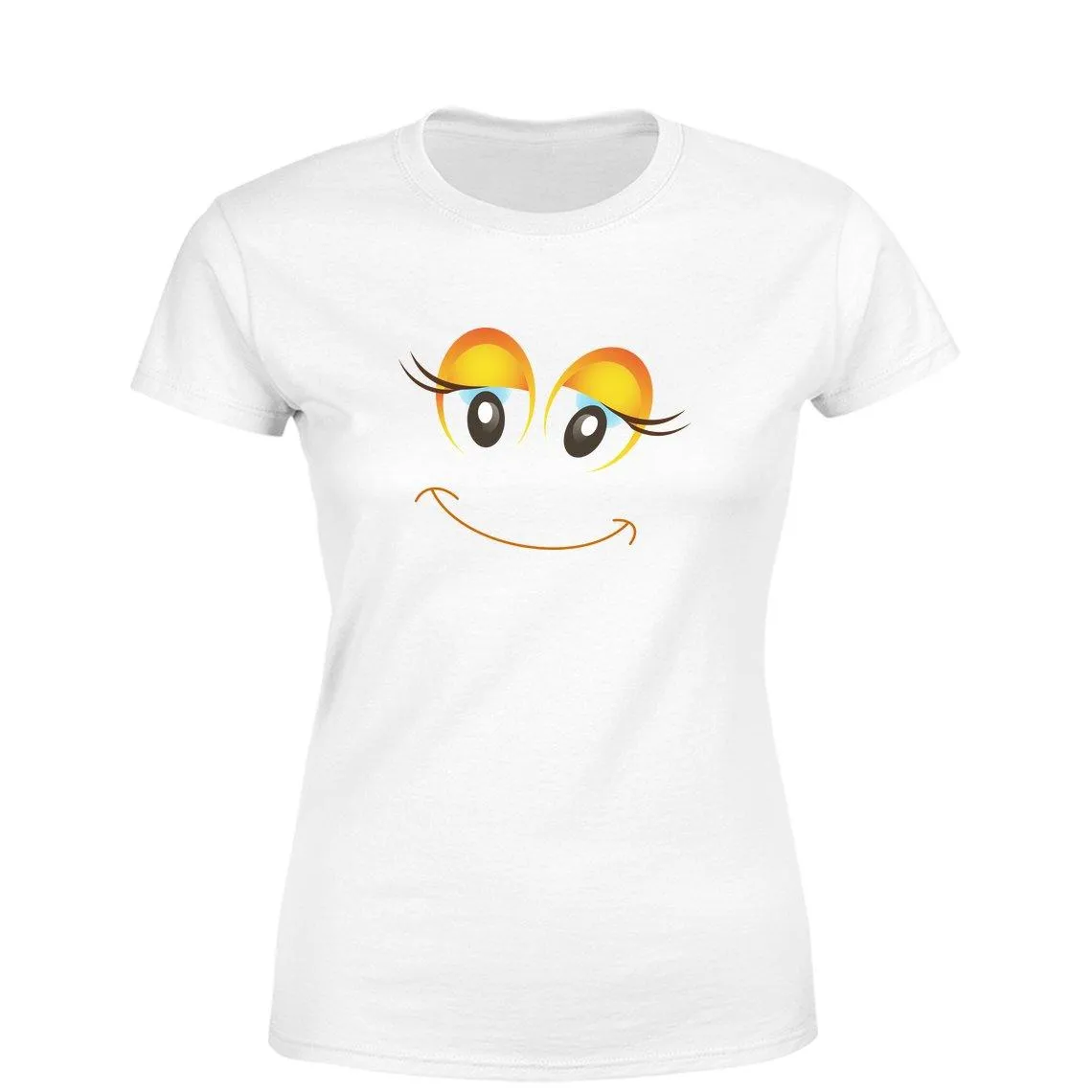 Happy Women Round Neck printed T-Shirts