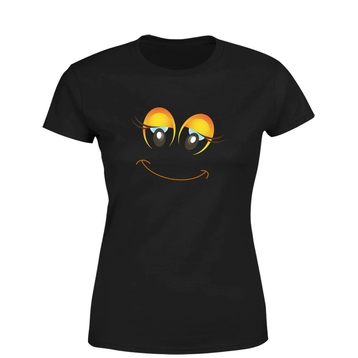 Happy Women Round Neck printed T-Shirts