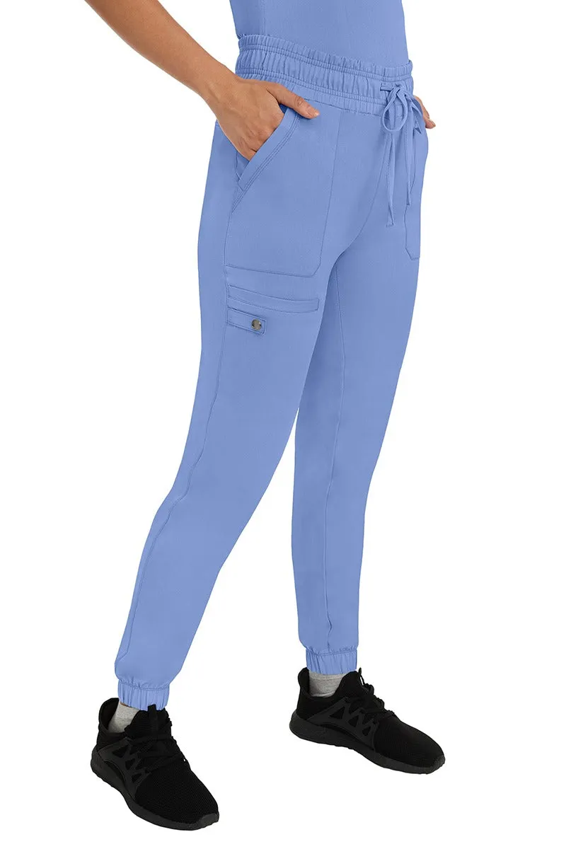 HH Works Women's Renee Jogger Scrub Pant | Ceil Blue