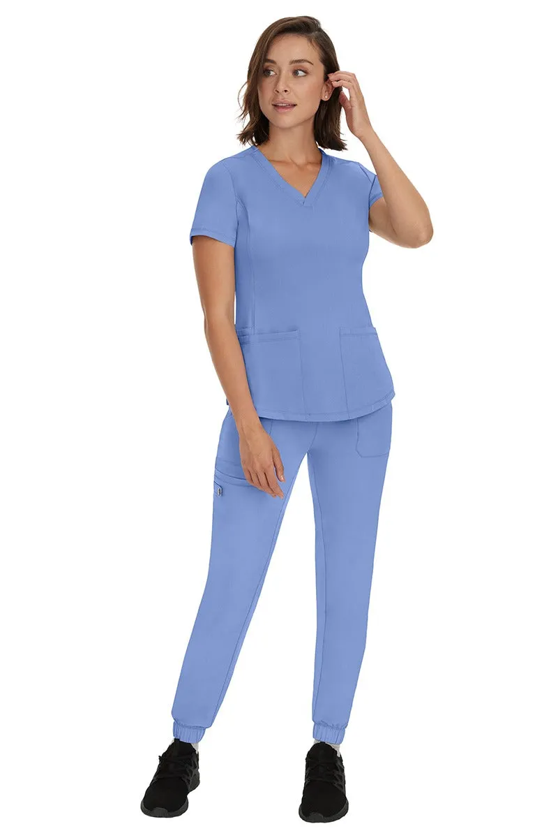 HH Works Women's Renee Jogger Scrub Pant | Ceil Blue