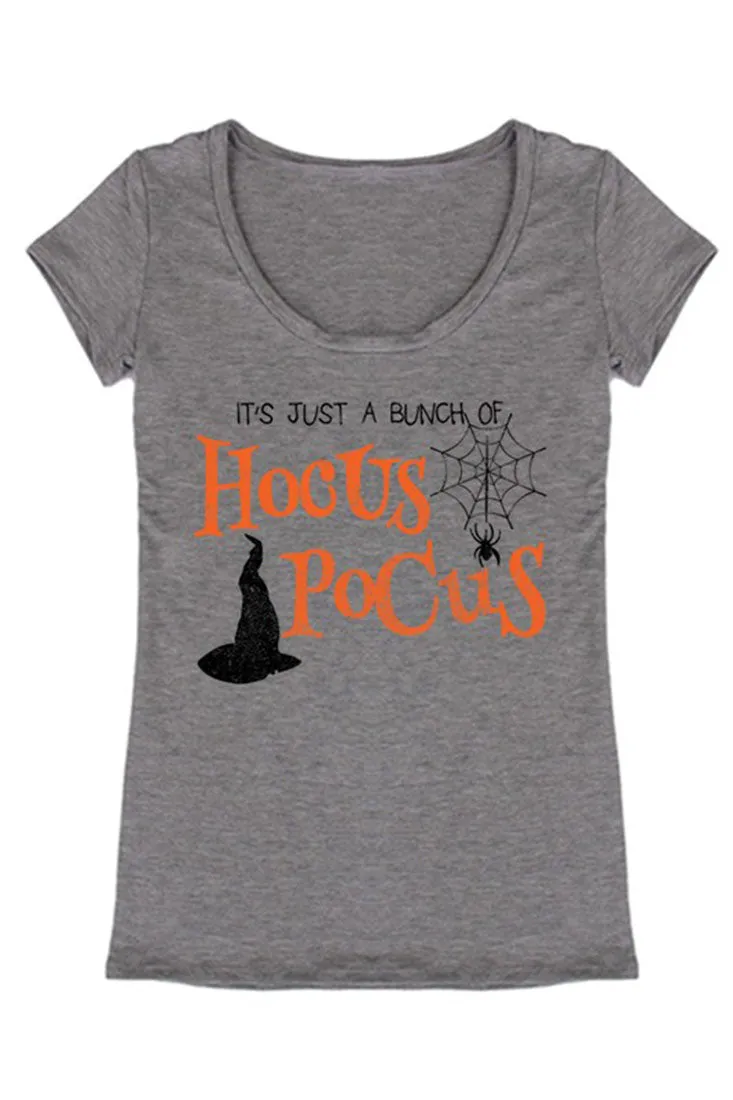 Hocus Pocus Holiday Graphic T-Shirt in Black