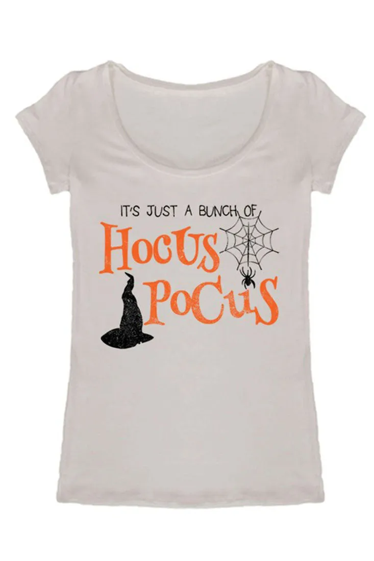 Hocus Pocus Holiday Graphic T-Shirt in Black