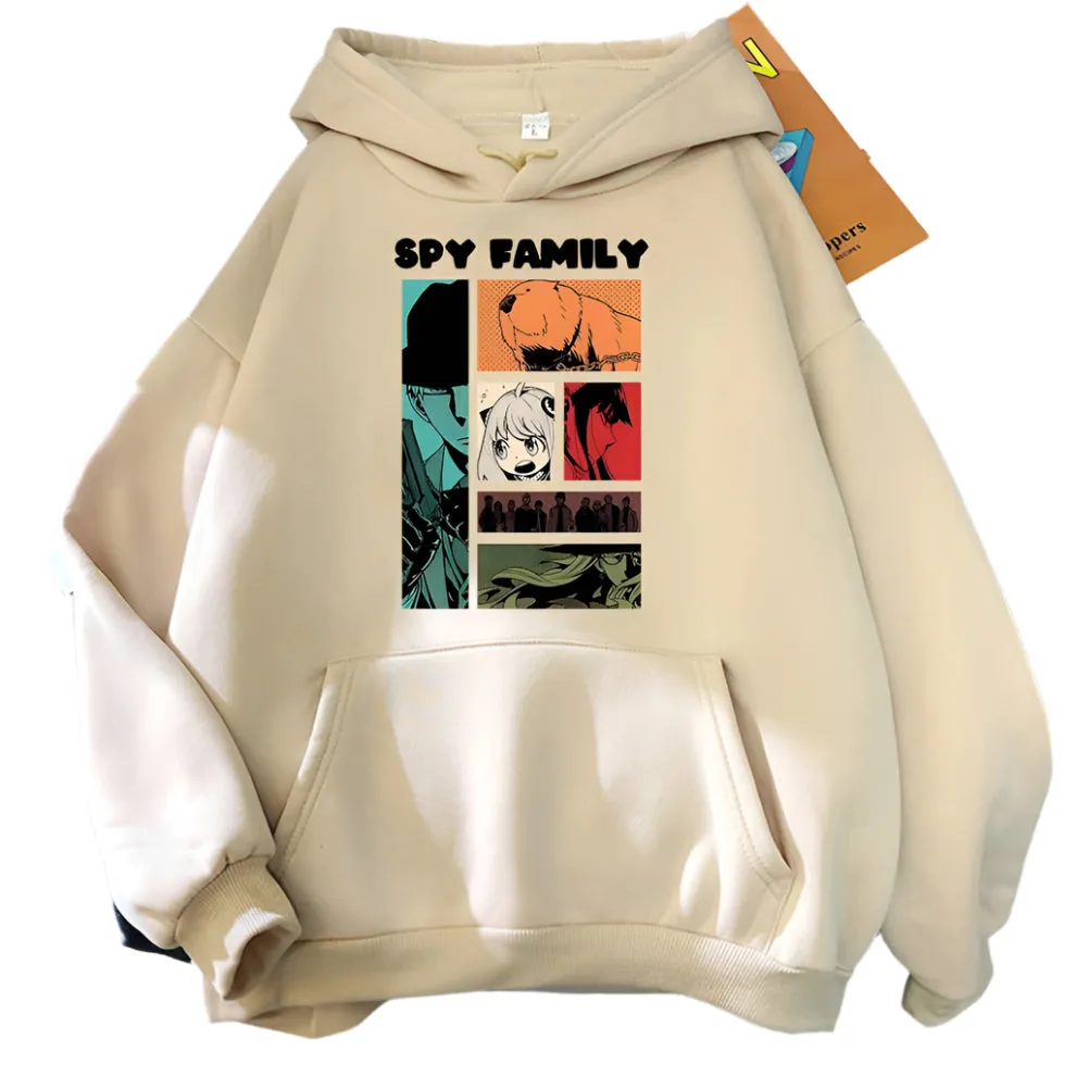 Hoodie Men Casual spy X Family (Colors available)