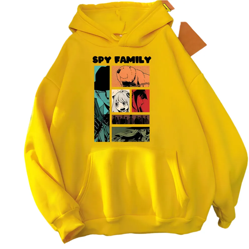 Hoodie Men Casual spy X Family (Colors available)