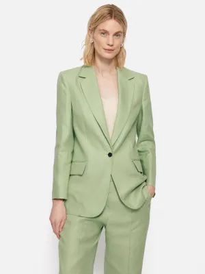 Irish Linen Twill Gibson Jacket | Green